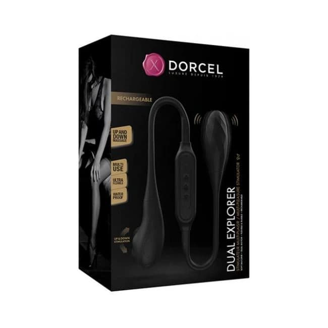 Dorcel Dual Explorer Double Ended - Black - Image 1