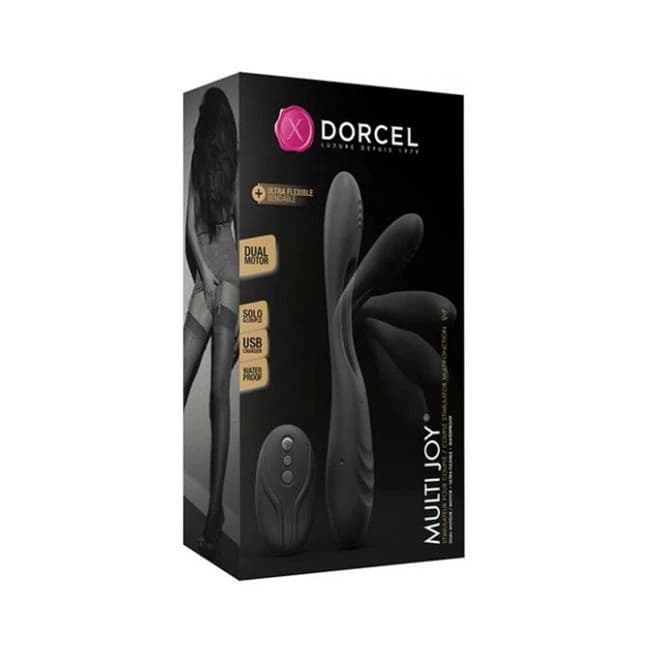 Dorcel Multi Joy Bendable Stimulator - Black - Image 1