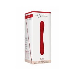 Double Ended Vibrator - Flex - Red, image 2