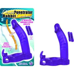 Double Penetrator Cockring, image 4