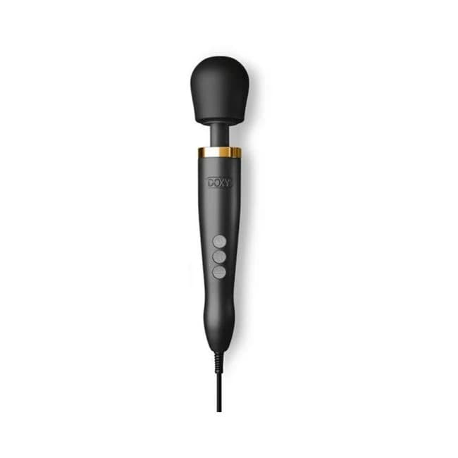 Doxy Die Cast Wand Matte Black & 24k Gold - Image 1
