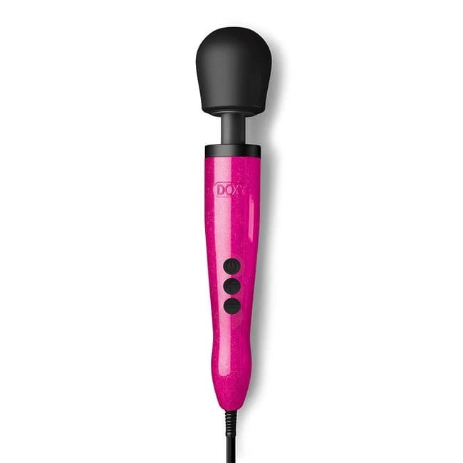 Doxy Die Cast Wand Vibrator Hot Pink - Image 1