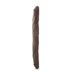 Dr Skin 14 Double Dildo Chocolate ", image 2