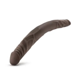 Dr Skin 14 Double Dildo Chocolate ", image 4