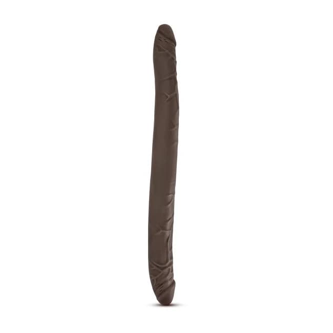 Dr Skin 16 Double Dildo Chocolate " - Image 2