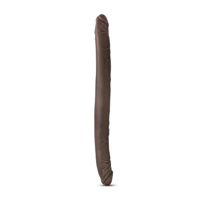 Dr Skin 16 Double Dildo Chocolate " - Image 3