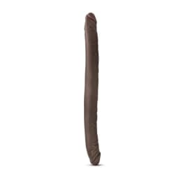 Dr Skin 16 Double Dildo Chocolate " - Image 3