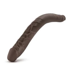 Dr Skin 16 Double Dildo Chocolate " - Image 4