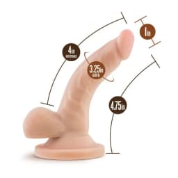 Dr Skin 4 Mini Cock Vanilla ", image 6