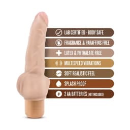 Dr Skin Cock Vibe #12 Beige, image 7