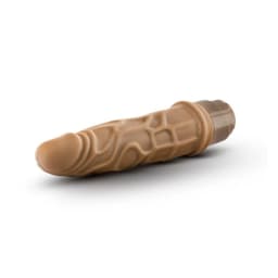 Dr Skin Cock Vibe #3 7.25 Mocha " - Image 7