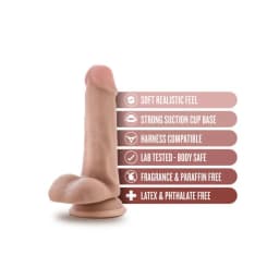 Dr. Skin Dr. Jeffrey Dildo W/ Balls, image 3