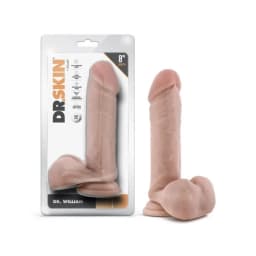 Dr. Skin Dr. William Dildo W/ Balls, image 1