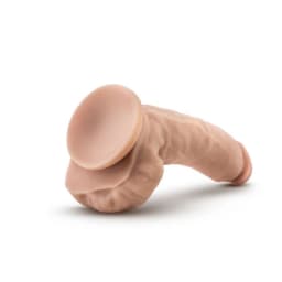 Dr. Skin Mr. Mayor 9in Dildo W/ Balls Beige, image 7