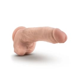 Dr. Skin Mr. Mayor 9in Dildo W/ Balls Beige, image 8