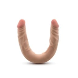 Dr Skin Plus - 14 Posable Double Dong - Beige ", image 3
