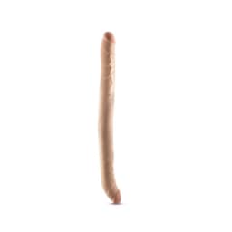 Dr Skin Plus - 16.5 Posable Double Dong - Beige " - Image 1