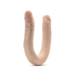 Dr Skin Plus - 16.5 Posable Double Dong - Beige " - Image 2