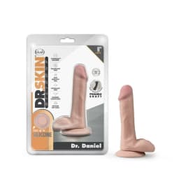 Dr Skin Silicone Dr Daniel 6in Dildo, image 1