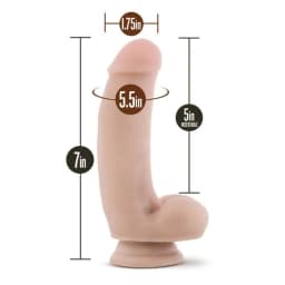 Dr Skin Silicone Dr Samuel 7 in Vanilla, image 6