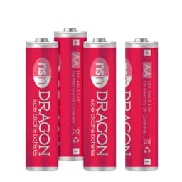 Dragon 4pk Alkaline Aa Batteries, image 1