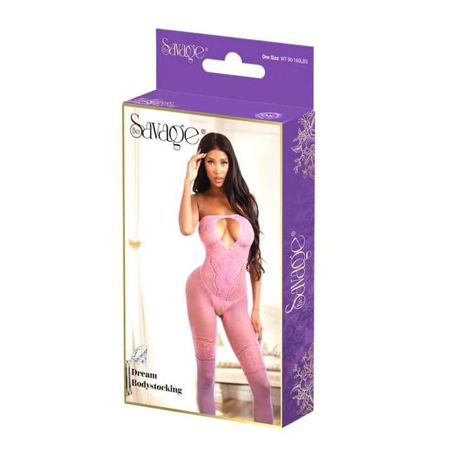 DREAM BODYSTOCKING PINK/PURPLE  - Image 1