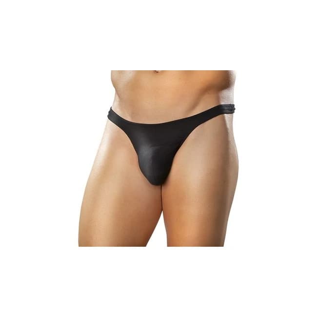 (d)slinky Wonder Thong Black Medium - Image 1