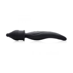 Dual Diva 2 in 1 Silicone Massager Black, image 2