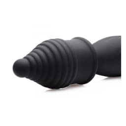 Dual Diva 2 in 1 Silicone Massager Black, image 3