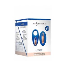 Dual Vibrating Toy - Poise - Blue, image 2