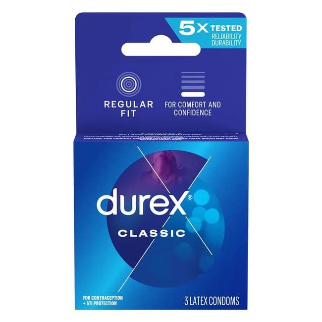 DUREX LUBRICATED-3PK  - Image 1