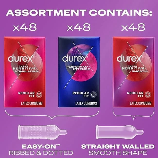 Durex Variety Pack 144 Ct - Image 1