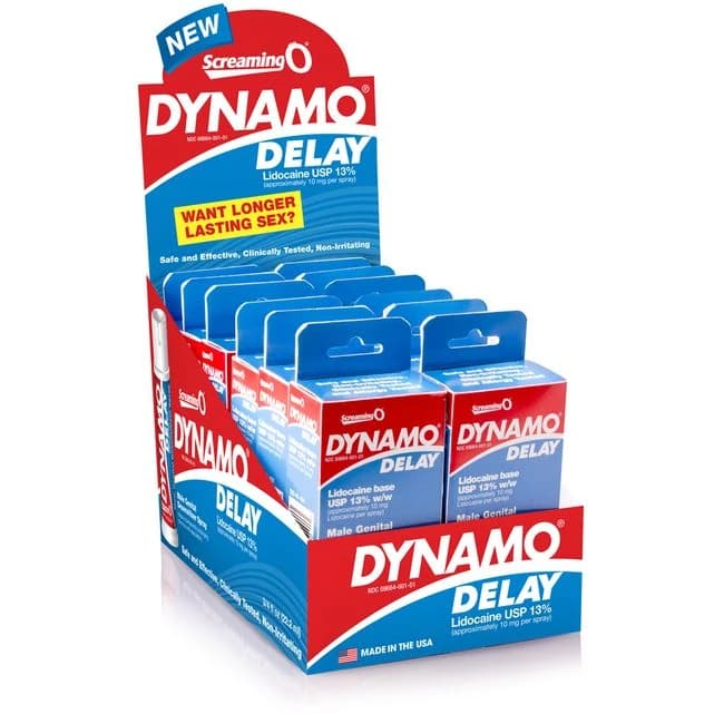 DYNAMO DELAY SPRAY 12 PK POP BOX  - Image 1