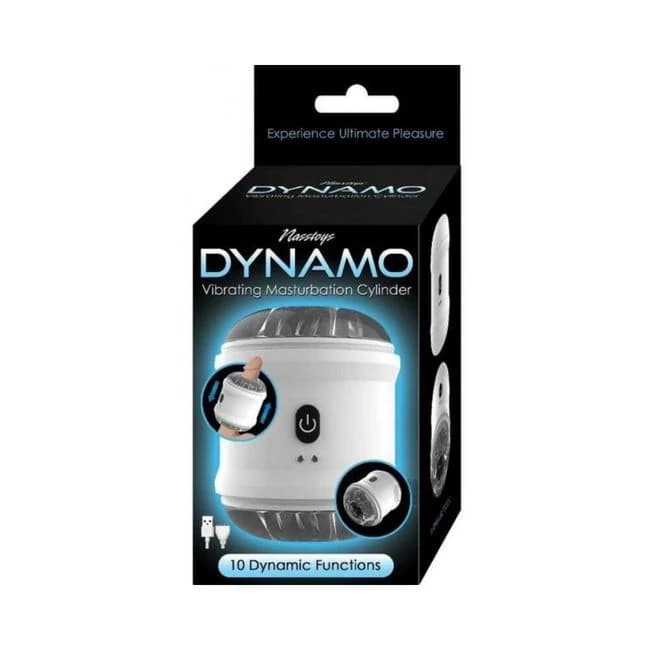 Dynamo Vibrating Masturbator Cup White - Image 1