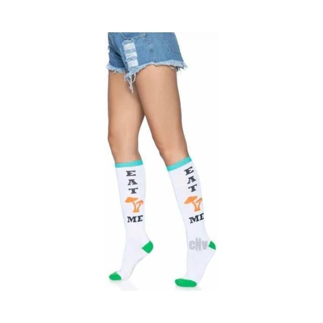 Eat Me Knee Highs Os Multicolor - Image 1
