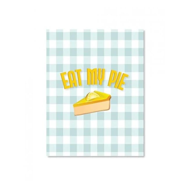 Eat My Pie Greeting Card - Image 1
