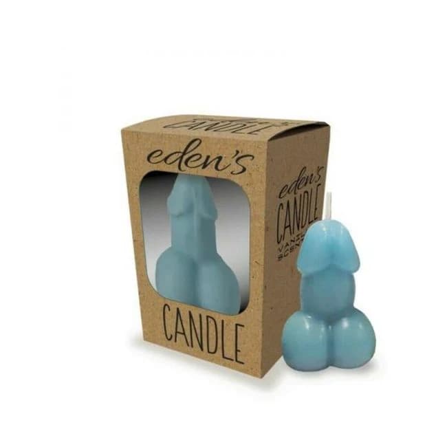 Eden's Penis Candle Blue - Image 1