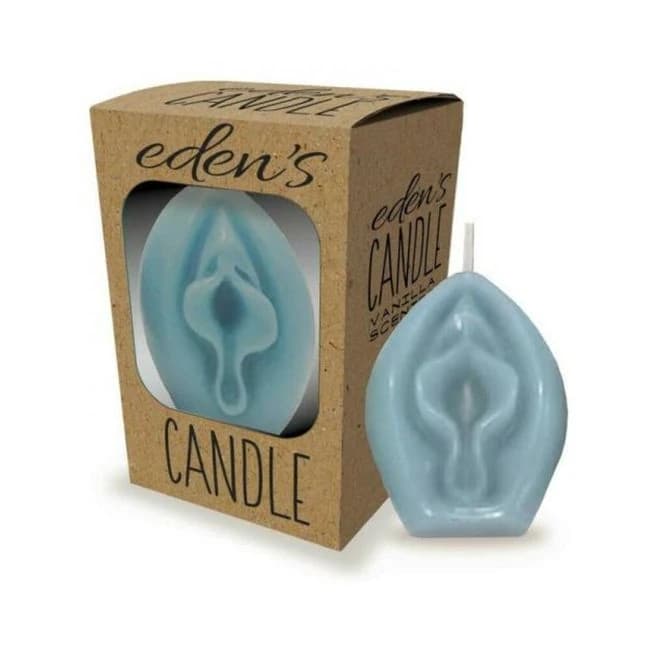 Eden's Vagina Candle Blue - Image 1