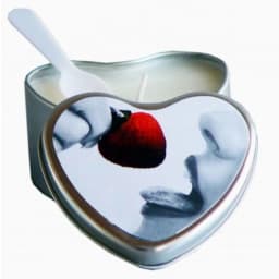 EDIBLE CANDLE STRAWBERRY 4 OZ  - Image 1
