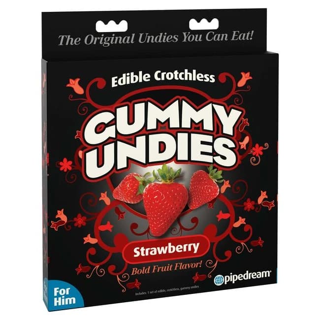 Edible Male Gummy Undies Strawberry - Image 2