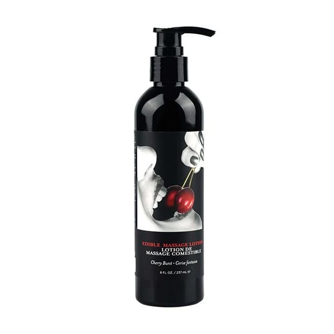 EDIBLE MASSAGE LOTION CHERRY 8OZ  - Image 1