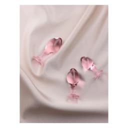 Edonista Kyla 3 pc Glass Anal Plug Kit, image 1