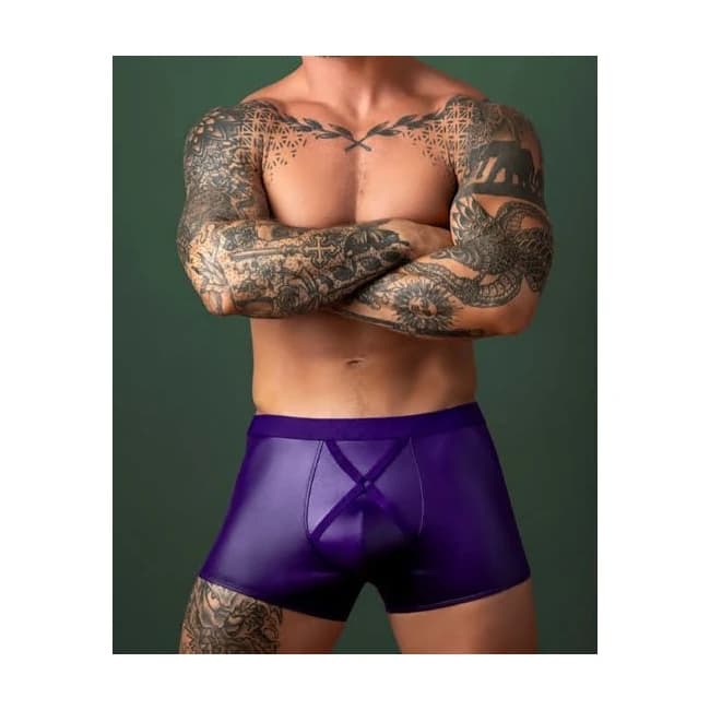 EGGPLANT CROSSOVER SHT LRG  - Image 1
