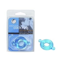 Elastomer Cockring Blue, image 3