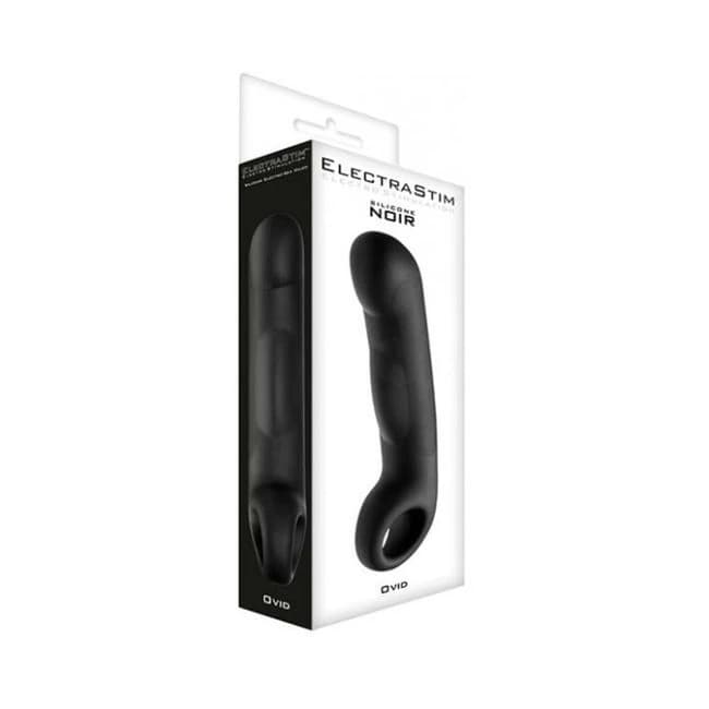 Electrastim Ovid Silicone Noir Dildo - Image 1