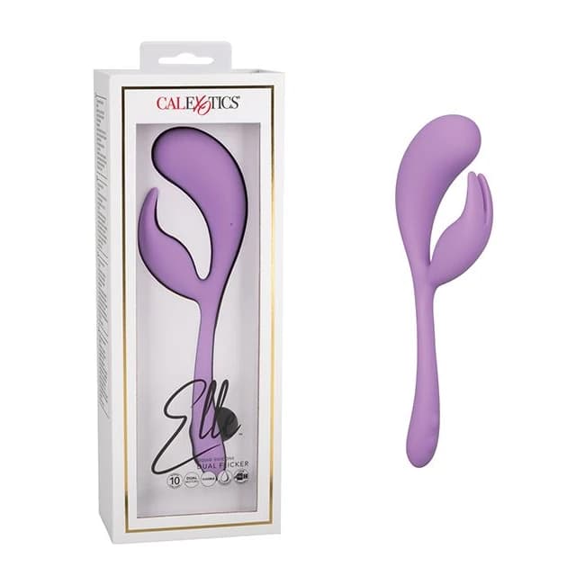 Elle Liquid Silicone Dual Flicker - Image 1