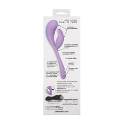 Elle Liquid Silicone Dual Flicker, image 2