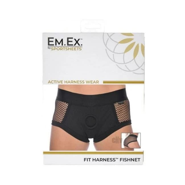 Em Ex Fit Harness Fishnet - Image 1