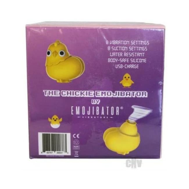 Emojibator Chickie Emoji Vibrator & Suction - Image 1