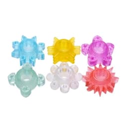 Enhance 6 Piece Cock Ring Set, image 1
